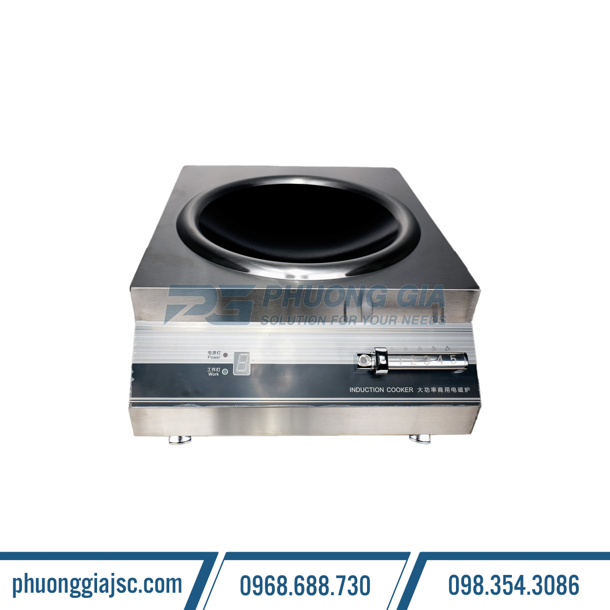 BẾP TỪ ĐƠN 3,5KW LÕM KÍNH