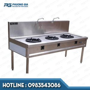 Bếp Á công nghiệp 3 tiếng cao cấp