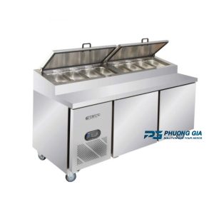 Thông số bàn lạnh pizza inox